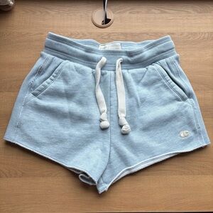 Champion Women's Sky Blue Athletic Shorts